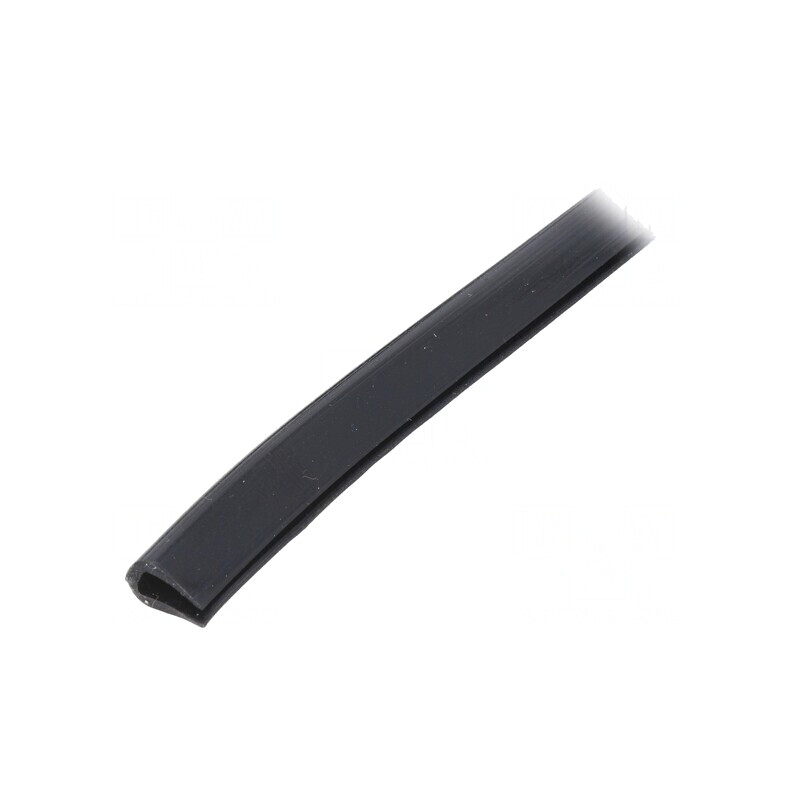 Ecran PVC Negru 10m x 10mm | Electronic-mag.ro | Componente Electronice