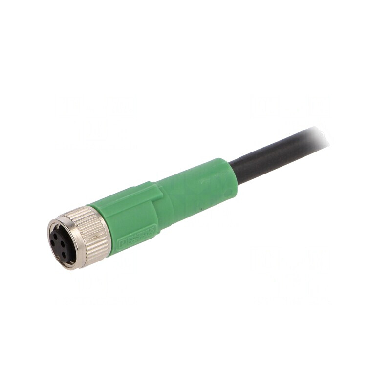 Cablu de Conectare M8 4 PIN 1,5m 30VAC 4A PUR | Electronic-mag.ro | Componente Electronice