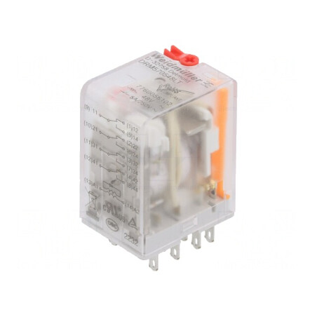 Releu Electromagnetic 4PDT 48VAC 5A | Electronic-mag.ro | Componente Electronice