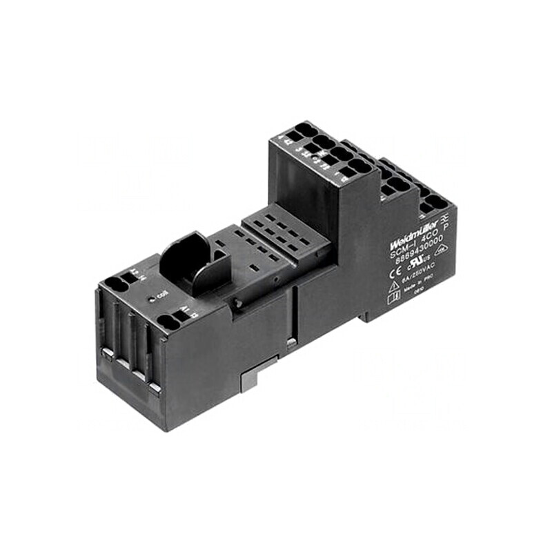 Stativ pentru șină DIN 240VAC 48mm x 28mm | Electronic-mag.ro | Componente Electronice