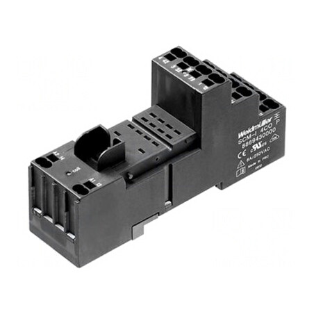 Stativ pentru șină DIN 240VAC 48mm x 28mm | Electronic-mag.ro | Componente Electronice