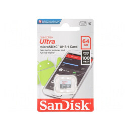 Card de memorie microSDXC 100MB/s Class 10 UHS U1 pentru Android | Electronic-mag.ro | Componente Electronice