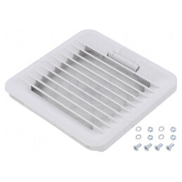 Filtru Gri IP54 92x92mm | Electronic-mag.ro | Componente Electronice