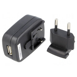Adaptor Încărcare USB 5V 2.1A 10.5W cu Ștecher EU | Electronic-mag.ro | Componente Electronice