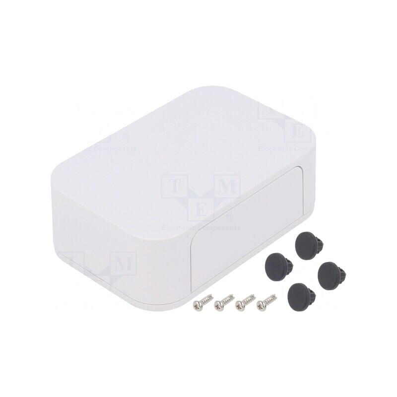 Carcasă ABS Albă IP40 100x67.4x35mm | Electronic-mag.ro | Componente Electronice