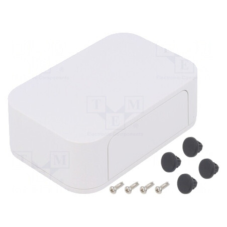 Carcasă ABS Albă IP40 100x67.4x35mm | Electronic-mag.ro | Componente Electronice