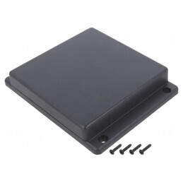 Carcasă Universală cu Lame de Fixare 125x125x25 mm | Electronic-mag.ro | Componente Electronice
