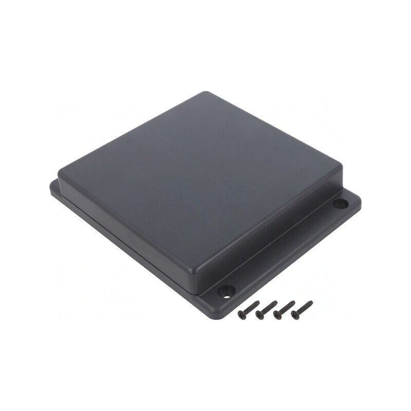 Carcasă Universală cu Lame de Fixare 125x125x25 mm | Electronic-mag.ro | Componente Electronice