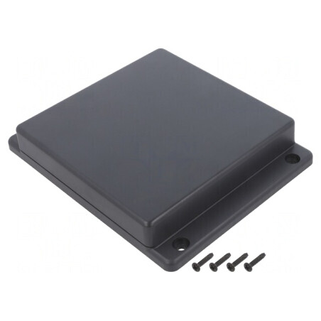 Carcasă Universală cu Lame de Fixare 125x125x25 mm | Electronic-mag.ro | Componente Electronice