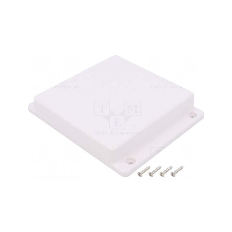 Carcasă Universală cu Lame de Fixare 125x125x25 mm | Electronic-mag.ro | Componente Electronice