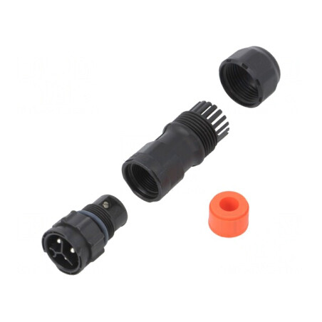 Conector Circular Tată 3 PIN cu Șurub | Electronic-mag.ro | Componente Electronice