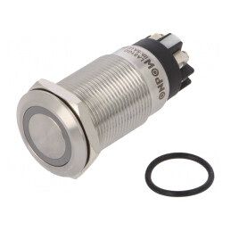 Comutator anti-vandalism IP65 2 poziții SPDT 3A/220VAC 5A/24VDC | Electronic-mag.ro | Componente Electronice