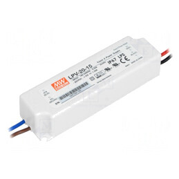 Alimentator LED 20W 15VDC IP67 | Electronic-mag.ro | Componente Electronice