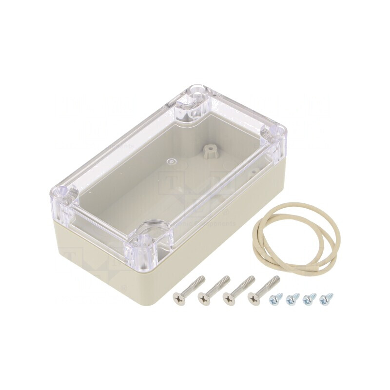 Carcasă universală ABS bej IP65 65x115x40mm Ritec | Electronic-mag.ro | Componente Electronice