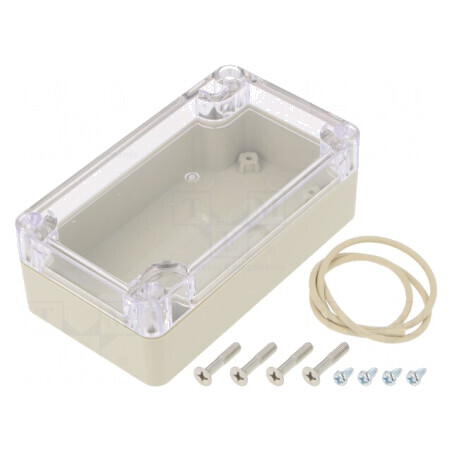 Carcasă universală ABS bej IP65 65x115x40mm Ritec | Electronic-mag.ro | Componente Electronice