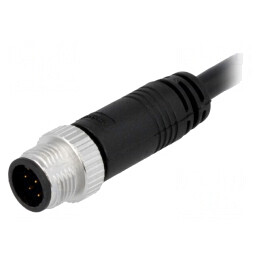 Mufă M12 8 Pin Tată 1m DeviceNet CANopen IP68 IP69K | Electronic-mag.ro | Componente Electronice