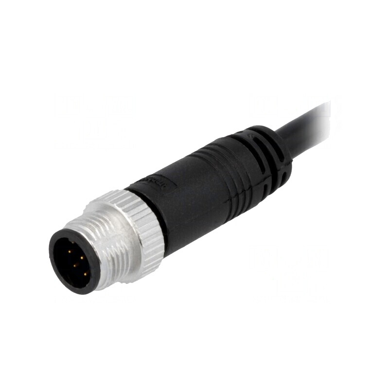 Mufă M12 8 Pin Tată 1m DeviceNet CANopen IP68 IP69K | Electronic-mag.ro | Componente Electronice
