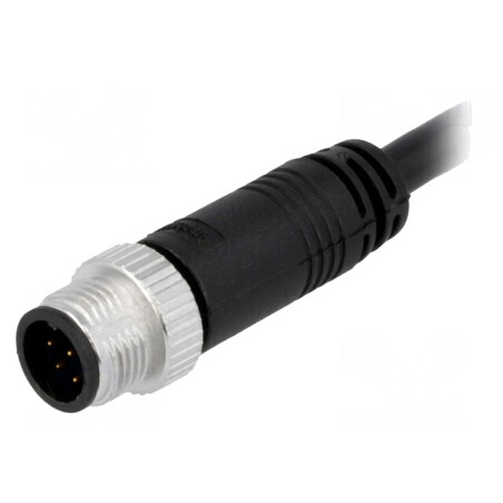Mufă M12 8 Pin Tată 1m DeviceNet CANopen IP68 IP69K | Electronic-mag.ro | Componente Electronice