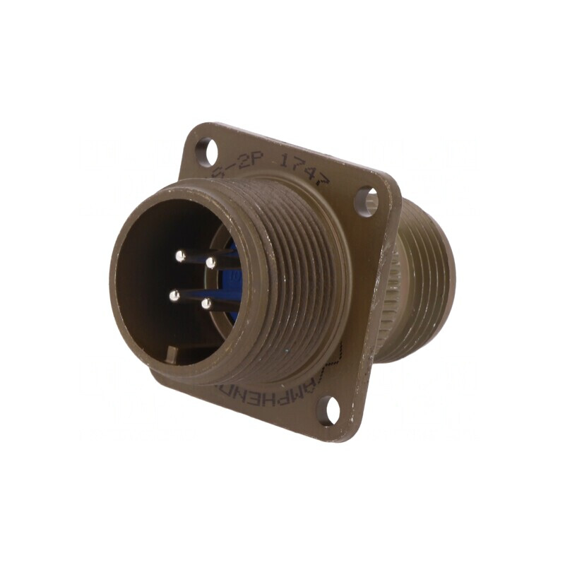 Conector Circular 14S 97 Aluminiu Oliv | Electronic-mag.ro | Componente Electronice Conector Circular 14S 97 Aluminiu Oliv | Electronic-mag.ro | Componente Electronice