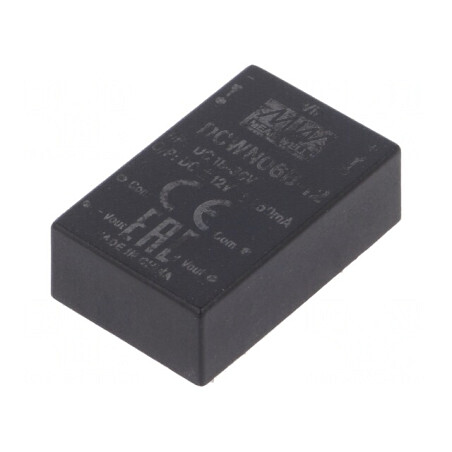 Convertor DC/DC 6W 18-36V la 12V/-12V THT | Electronic-mag.ro | Componente Electronice