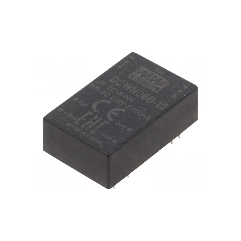 Convertor DC/DC 6W 18-36V 15V/-15V THT | Electronic-mag.ro | Componente Electronice Convertor DC/DC 6W 18-36V 15V/-15V THT | Electronic-mag.ro | Componente Electronice
