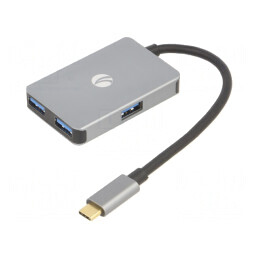 Hub USB 4 Porturi USB-A și USB-C OTG 5Gbps