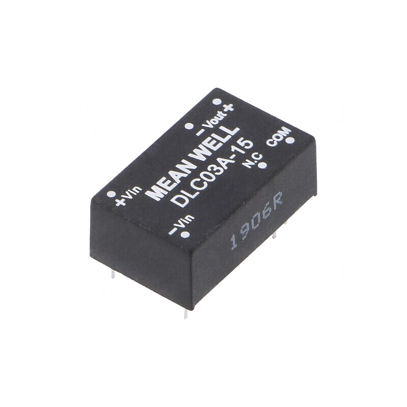 Convertor DC/DC 3W 9-18V la 15V și -15V DIP16 | Electronic-mag.ro | Componente Electronice