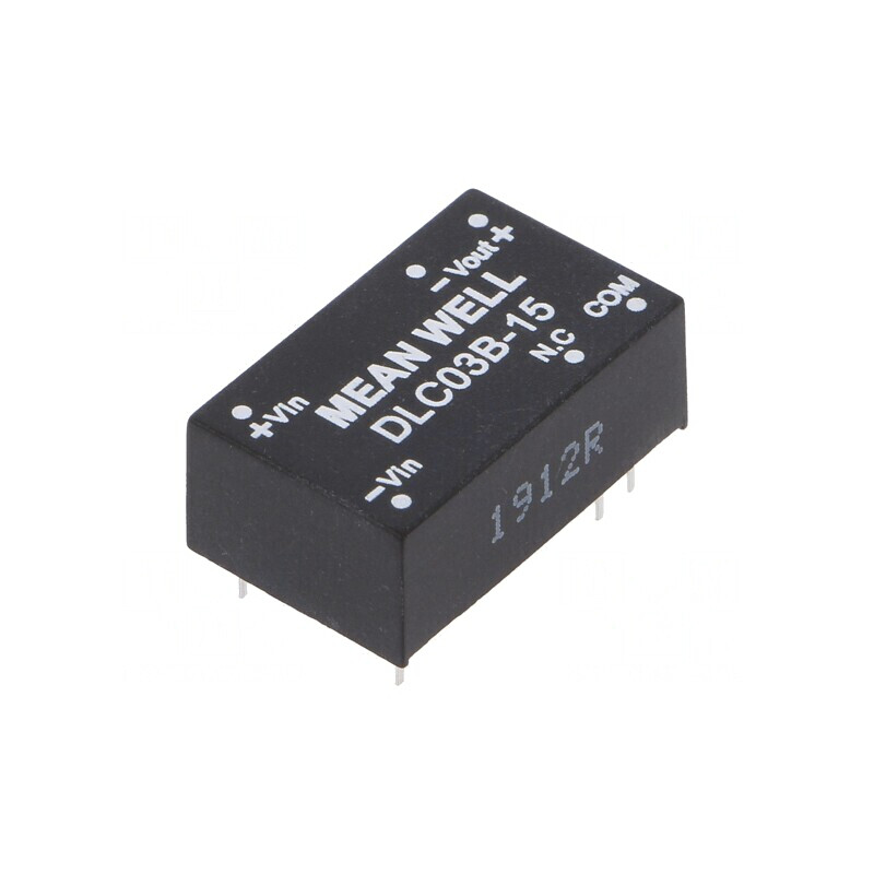 Convertor DC/DC 3W 18-36V la 15V/-15V THT | Electronic-mag.ro | Componente Electronice