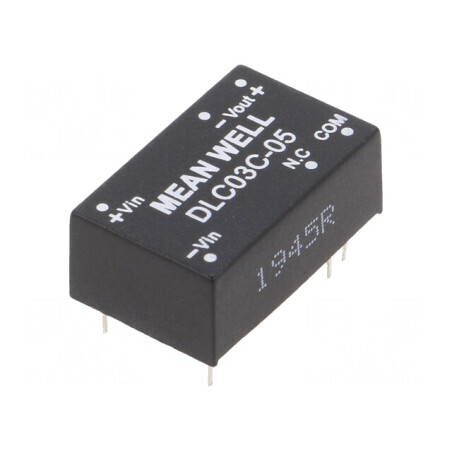 Convertor DC/DC 3W 36-75V la 5V/-5V DIP16 | Electronic-mag.ro | Componente Electronice
