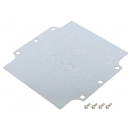 Placă de Montare din Oțel 144x149mm | Electronic-mag.ro | Componente Electronice