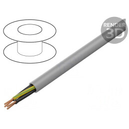 Cablu Electric PURO-JZ 4G6mm² 300V/500V Gri | Electronic-mag.ro | Componente Electronice