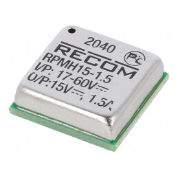 Convertor DC/DC 17-60V la 15V 1.5A SMD SMT | Electronic-mag.ro | Componente Electronice