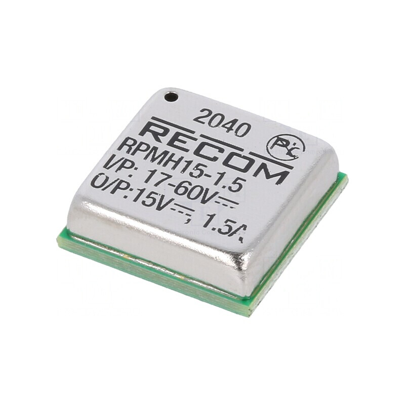 Convertor DC/DC 17-60V la 15V 1.5A SMD SMT | Electronic-mag.ro | Componente Electronice