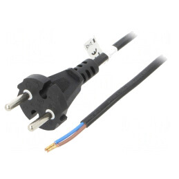 Cablu Alimentare 10m Negru 16A 250V | Electronic-mag.ro | Componente Electronice