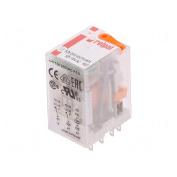 Releu Electromagnetic DPDT 110VAC 24A | Electronic-mag.ro | Componente Electronice