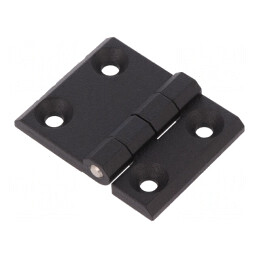 Balama Neagră din Aliaj Aluminiu și Zinc 63x50mm | Electronic-mag.ro | Componente Electronice
