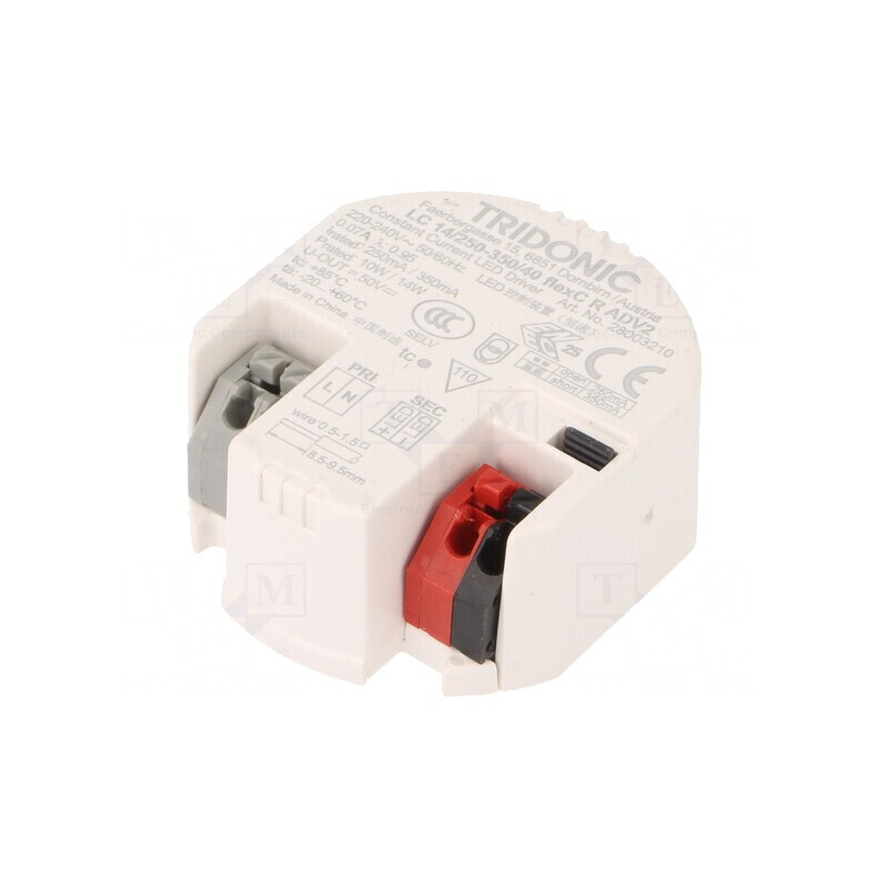 Alimentator LED 14W 24-40VDC 250-350mA 198-264VAC | Electronic-mag.ro | Componente Electronice Alimentator LED 14W 24-40VDC 250-350mA 198-264VAC | Electronic-mag.ro | Componente Electronice