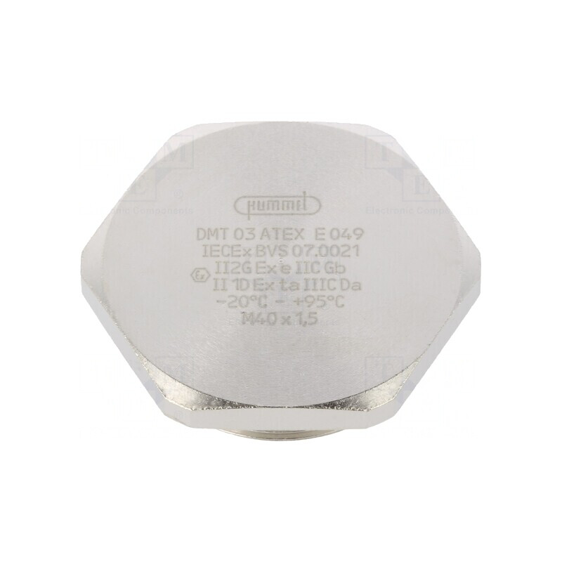 Capac Protecție Alamă IP68 Nichel 1,5 | Electronic-mag.ro | Componente Electronice