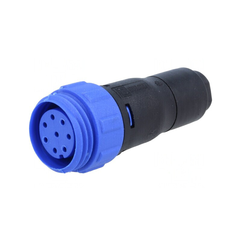 Mufă Circulară Mamă 8 PIN Fără Contacte | Electronic-mag.ro | Componente Electronice