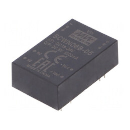Convertor DC/DC 6W 18-36V la 5V 1000mA DIP24 | Electronic-mag.ro | Componente Electronice