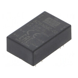 Convertor DC/DC 6W 36-72V la 3.3V 1200mA THT | Electronic-mag.ro | Componente Electronice