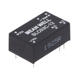 Convertor DC/DC 3W 36-75V la 12V 250mA DIP16 | Electronic-mag.ro | Componente Electronice