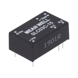 Convertor DC/DC 3W 36-75V la 15V 200mA DIP16 | Electronic-mag.ro | Componente Electronice
