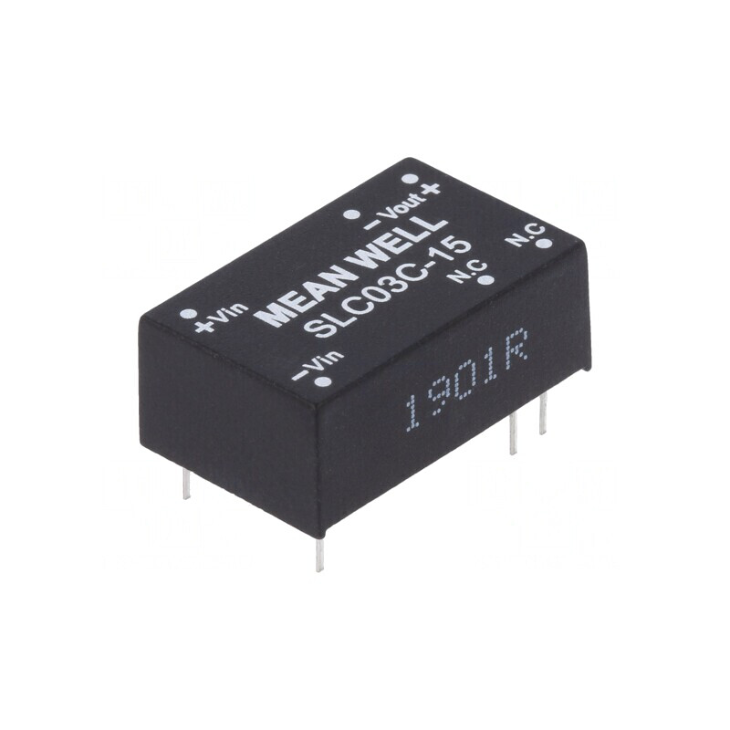 Convertor DC/DC 3W 36-75V la 15V 200mA DIP16 | Electronic-mag.ro | Componente Electronice