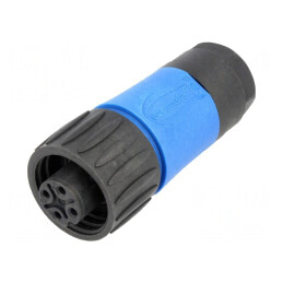 Conector Circular 4-PIN Mamă Terminal cu Şurub | Electronic-mag.ro | Componente Electronice