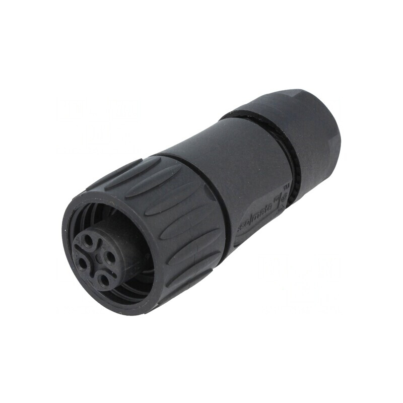 Conector Circular 4-Pin Mufă pe Cablu Terminal cu Șurub | Electronic-mag.ro | Componente Electronice