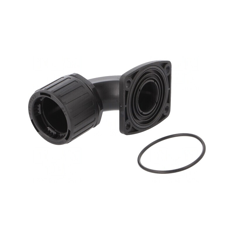 Conectori în unghi 90° Poliamidă HelaGuard IP66 | Electronic-mag.ro | Componente Electronice