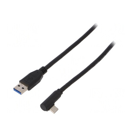 Cablu USB A la USB C în unghi | Electronic-mag.ro | Componente Electronice