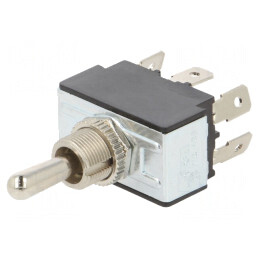 Comutator Basculant DPDT ON-OFF-ON 21A 14VDC | Electronic-mag.ro | Componente Electronice