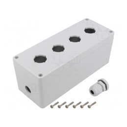 Carcasă ABS pentru pilot 75x190x75 mm | Electronic-mag.ro | Componente Electronice